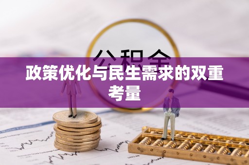 卫滨政策优化与民生需求的双重考量