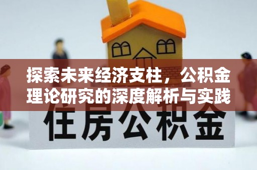 卫滨探索未来经济支柱，公积金理论研究的深度解析与实践意义