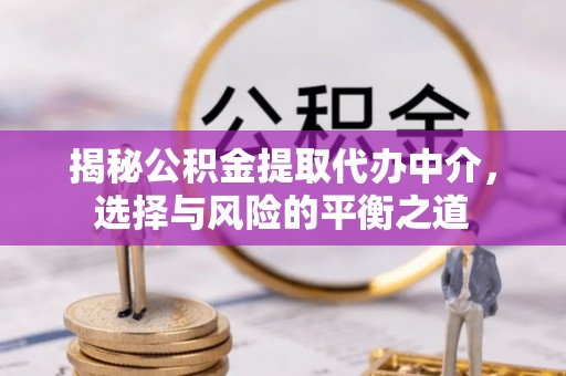 卫滨揭秘公积金提取代办中介，选择与风险的平衡之道
