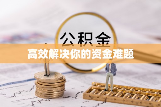 卫滨高效解决你的资金难题
