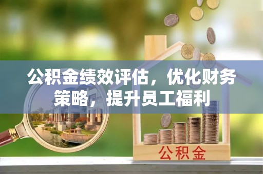 卫滨公积金绩效评估，优化财务策略，提升员工福利