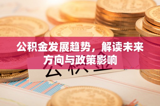 卫滨公积金发展趋势，解读未来方向与政策影响