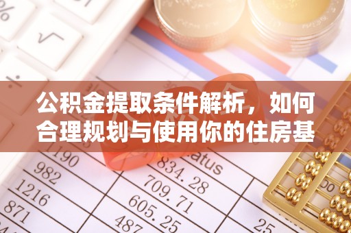 卫滨公积金提取条件解析，如何合理规划与使用你的住房基金