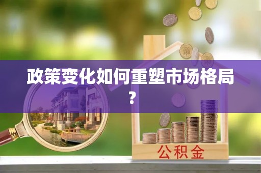 卫滨政策变化如何重塑市场格局？