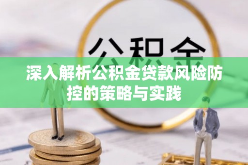 卫滨深入解析公积金贷款风险防控的策略与实践
