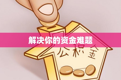 卫滨解决你的资金难题