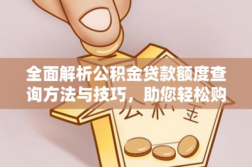 卫滨全面解析公积金贷款额度查询方法与技巧，助您轻松购房