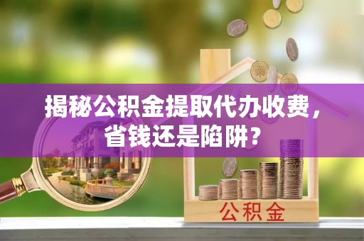 卫滨揭秘公积金提取代办收费，省钱还是陷阱？