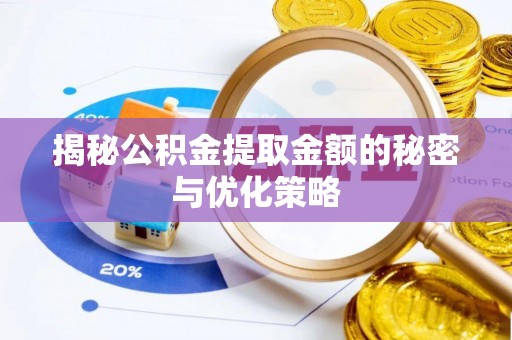 卫滨揭秘公积金提取金额的秘密与优化策略