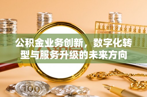 卫滨公积金业务创新，数字化转型与服务升级的未来方向