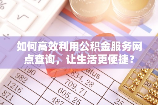 卫滨如何高效利用公积金服务网点查询，让生活更便捷？