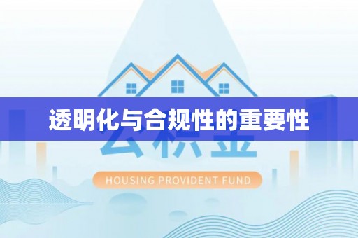 卫滨透明化与合规性的重要性