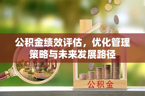卫滨公积金绩效评估，优化管理策略与未来发展路径
