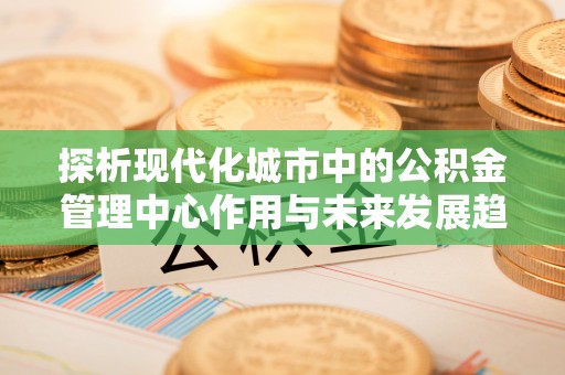 卫滨探析现代化城市中的公积金管理中心作用与未来发展趋势