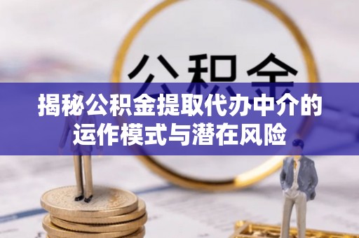 卫滨揭秘公积金提取代办中介的运作模式与潜在风险