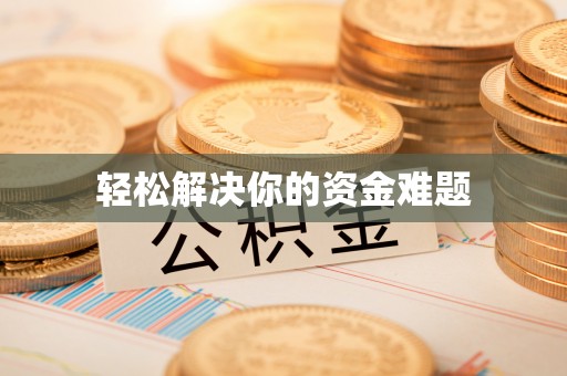 卫滨轻松解决你的资金难题