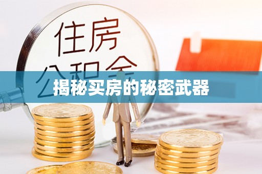 卫滨揭秘买房的秘密武器