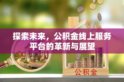 卫滨探索未来，公积金线上服务平台的革新与展望
