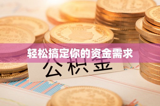 卫滨轻松搞定你的资金需求