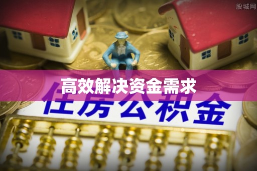 卫滨高效解决资金需求