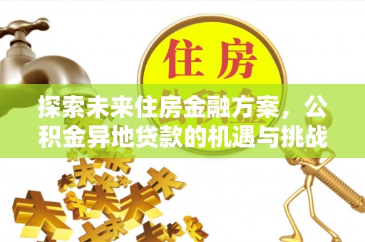 卫滨探索未来住房金融方案，公积金异地贷款的机遇与挑战