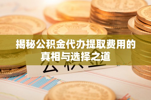 卫滨揭秘公积金代办提取费用的真相与选择之道