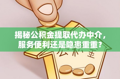 卫滨揭秘公积金提取代办中介，服务便利还是隐患重重？