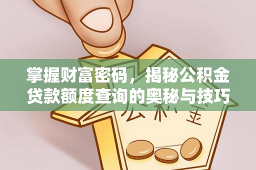 卫滨掌握财富密码，揭秘公积金贷款额度查询的奥秘与技巧