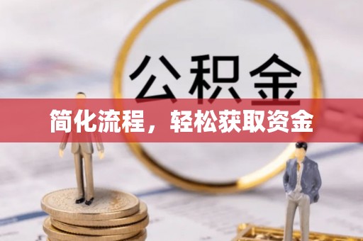 卫滨简化流程，轻松获取资金