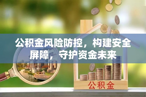 卫滨公积金风险防控，构建安全屏障，守护资金未来