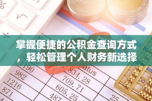 卫滨掌握便捷的公积金查询方式，轻松管理个人财务新选择