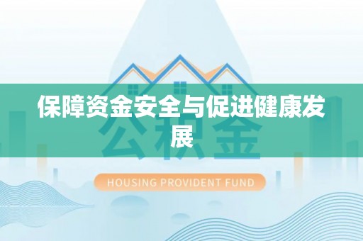 卫滨保障资金安全与促进健康发展