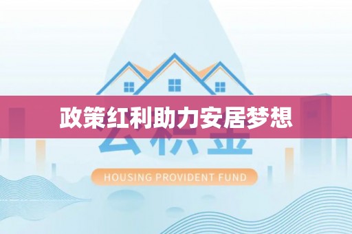 卫滨政策红利助力安居梦想