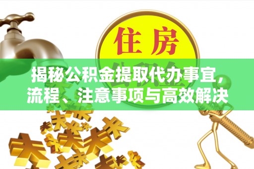 卫滨揭秘公积金提取代办事宜，流程、注意事项与高效解决方案