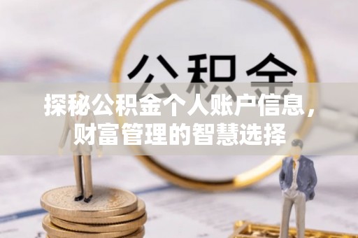 卫滨探秘公积金个人账户信息，财富管理的智慧选择
