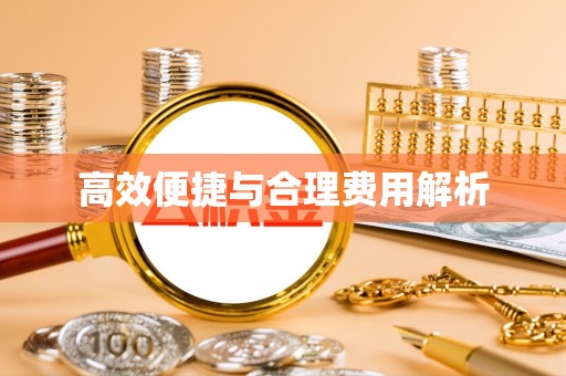 卫滨高效便捷与合理费用解析