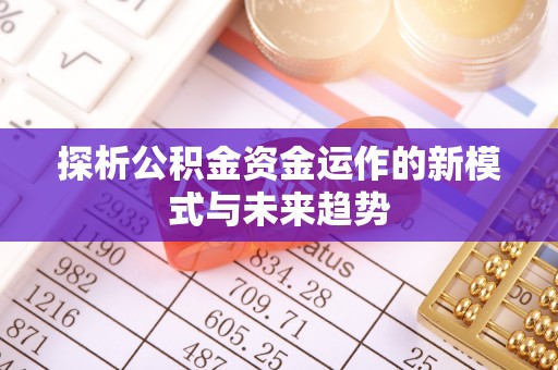 卫滨探析公积金资金运作的新模式与未来趋势