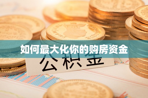 卫滨如何最大化你的购房资金