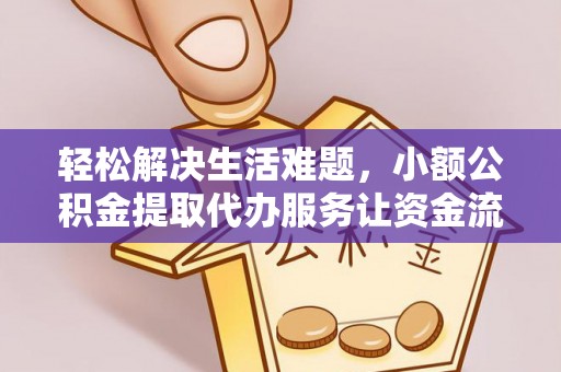 卫滨轻松解决生活难题，小额公积金提取代办服务让资金流动更便捷