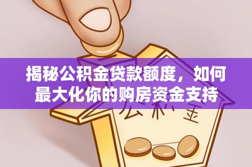 卫滨揭秘公积金贷款额度，如何最大化你的购房资金支持
