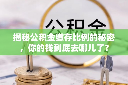 卫滨揭秘公积金缴存比例的秘密，你的钱到底去哪儿了？