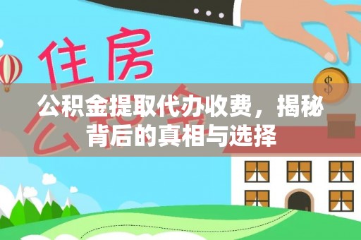 卫滨公积金提取代办收费，揭秘背后的真相与选择