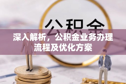 卫滨深入解析，公积金业务办理流程及优化方案