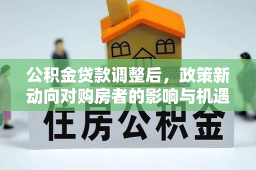 卫滨公积金贷款调整后，政策新动向对购房者的影响与机遇
